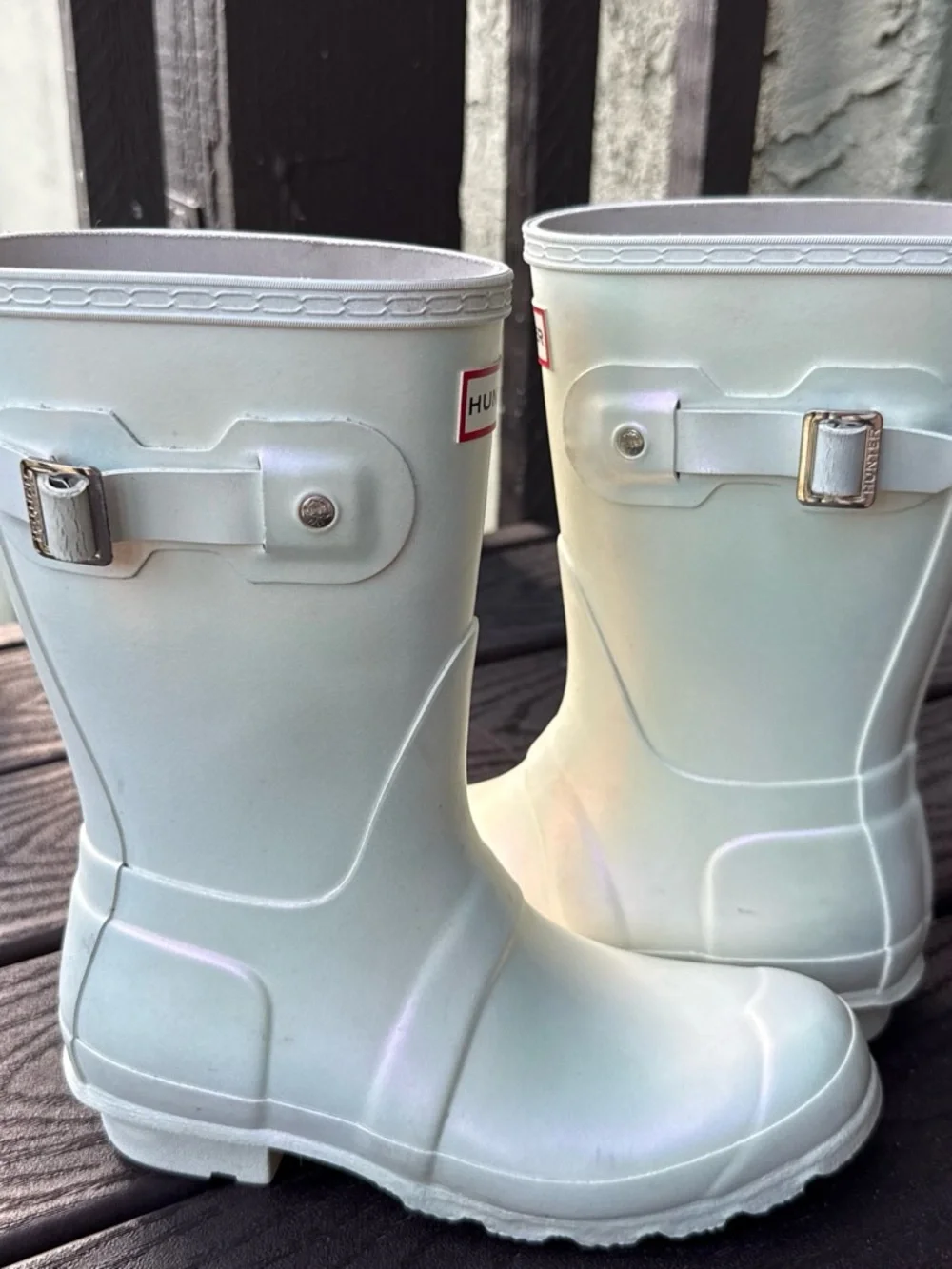 Hunter white branded